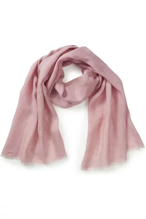 Emilia Lay Damen Schals - Schal aus 100% Leinen rosé