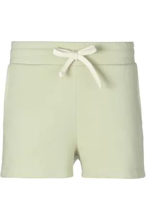 Juvia Damen Shorts - Kurze Sweatshorts grün