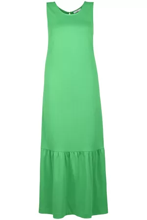 Emilia Lay Ärmelloses Jersey-Kleid grün
