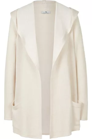 Peter Hahn Damen Sweatjacken - Kapuzen-Strickjacke beige