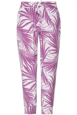 Emilia Lay Knöchellange Sweat-Hose weiss