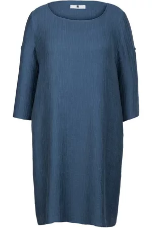 Anna Aura Damen Kleider - Kleid 3/4-Arm blau