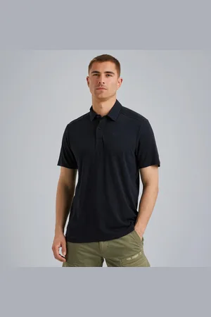 PME Legend™ Poloshirt aus einer Leinenmischung