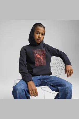 PUMA Essentials Logo Lab Hoodie Teenager Für Herren Für Damen Für Kinder | Mit Print | | Größe: 7-8Y