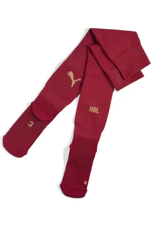 PUMA RB Leipzig 24/25 Socken Herren | Mit Plain | Intense Red/Gold | Größe: 35-38