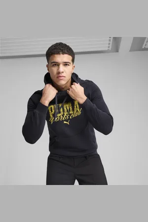 PUMA Class Hoodie Herren | Mit Print | | Größe: L