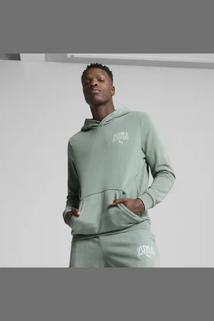 PUMA Class Washed Hoodie Herren | Mit Print | | Größe: L