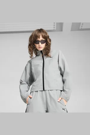 PUMA DARE TO Oversized-Jacke mit variabler Länge Damen | Mit Plain | | Größe: L