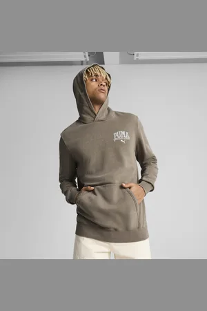 PUMA Class Washed Hoodie Herren | Mit Print | | Größe: L