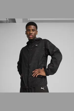 PUMA TAD ESSENTIALS AOP Gewebte Jacke Herren | | Größe: L