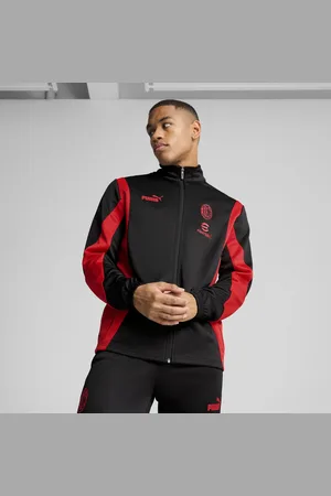 PUMA AC Milan ftblNRGY+ Jacke Herren | Black/Red | Größe: 3XL