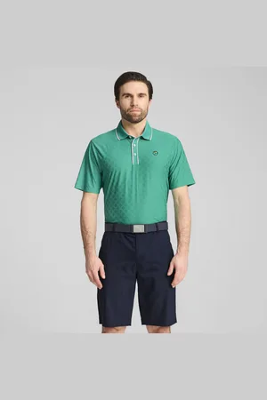 PUMA X ARNOLD PALMER Tipped Golf Jacquard-Polo Herren | Mit Plain | | Größe: M
