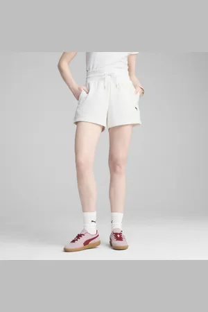 PUMA WARDROBE ESS 4" Shorts Damen | Mit Plain | | Größe: L