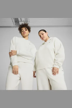 PUMA STUDIO Textured Hoodie Damen | | Größe: XS
