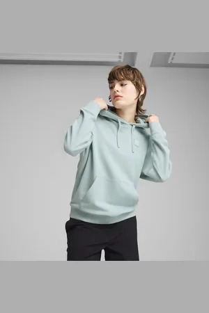 PUMA ESS ELEVATED Bequemer Hoodie Damen | Mit Plain | | Größe: L