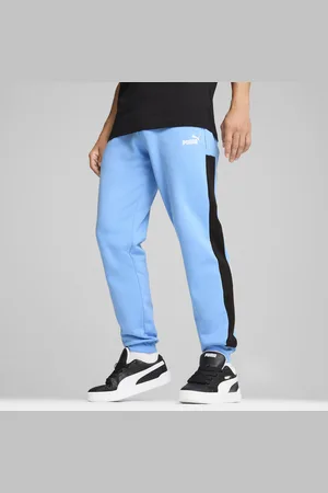 PUMA Around The Block Jogginghose Herren | Mit Color Blocking | | Größe: L