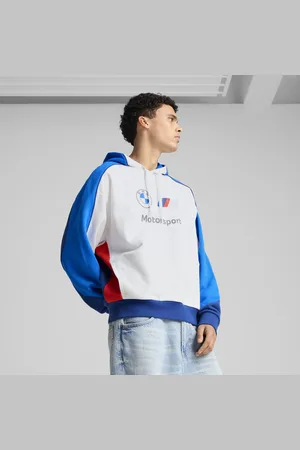PUMA BMW M Motorsport Lifestyle Hoodie Herren | Pro Blue/M Color | Größe: S