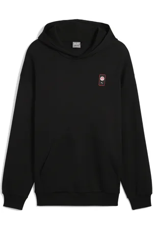 PUMA FC St. Pauli Retro Graphic Hoodie Herren | Mit Print | Black/White | Größe: S