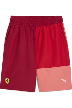 PUMA Scuderia Ferrari HP Race Lifestyle Shorts Herren | Mit Color Blocking | | Größe: S