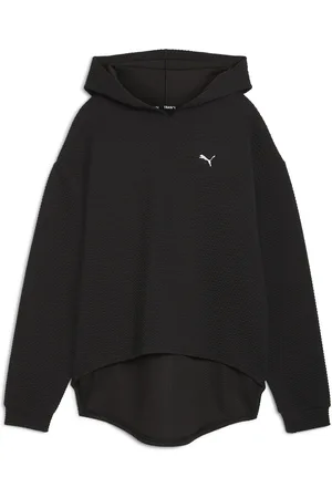 PUMA STUDIO Textured Hoodie Damen | | Größe: XS