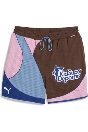 PUMA HOOPS x KIDSUPER Shorts | Mit Color Blocking | | Größe: M
