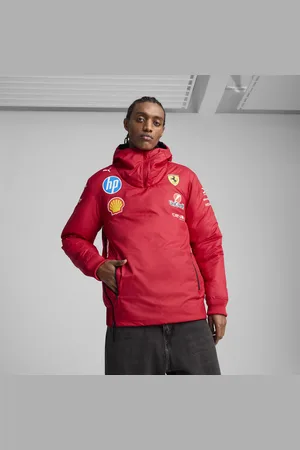 PUMA Scuderia Ferrari Team Wendbare Jacke Herren | Mit Plain | | Größe: L