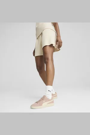 PUMA HER 5" Shorts mit hohem Bund Damen | Mit Plain | | Größe: S