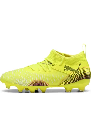 PUMA FUTURE 8 MATCH FG/AG Fußballschuhe Teenager Für Für Kinder | Yellow Alert/Black/Sun Struck | Größe: 29