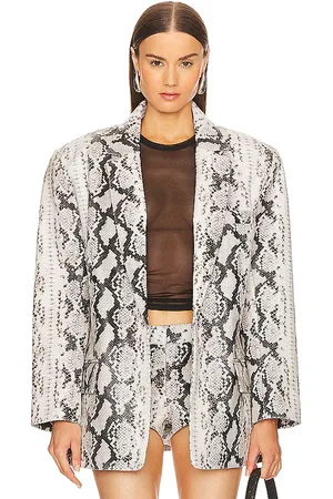 Retrofete Chloe Leather Blazer in
