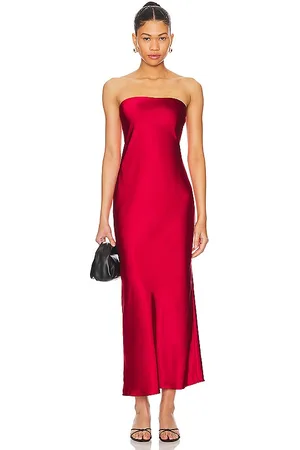 MORE TO COME Emma Strapless Maxi Dress in