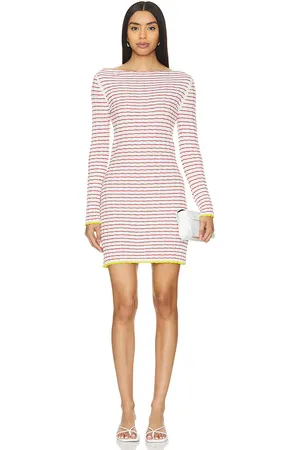 Guest In Residence Stripe Rib Dress in