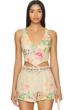 HEMANT AND NANDITA X Revolve Pahi Linen Vest in