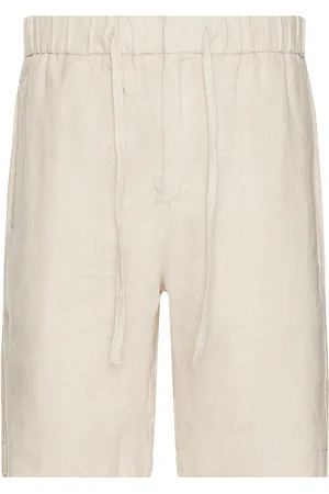 Frescobol Carioca Felipe Linen Shorts in