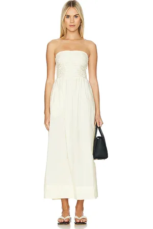 FAITHFULL THE BRAND Dominquez Midi Dress in