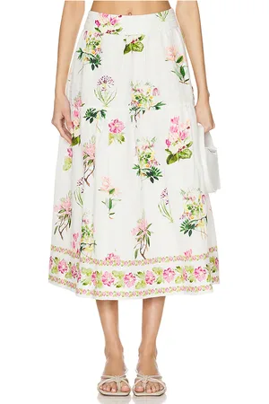 HEMANT AND NANDITA Midi Skirt in