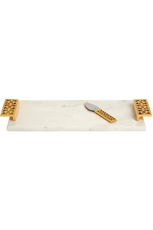 Jonathan Adler Nixon Cheese Board And Knife Set in