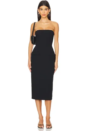 Amanda Uprichard X REVOLVE Strapless Bethany Midi Dress in