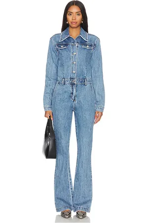 SER.O.YA Mabel Fitted Mid Rise Jumpsuit in