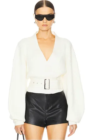 NONchalant Label Shiloh Belted Sweater in