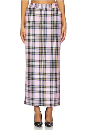 AREA Midi Skirt in