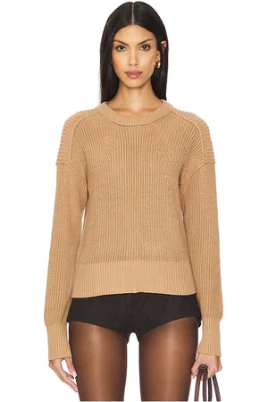 AUTUMN CASHMERE Stitch Detail Pullover in