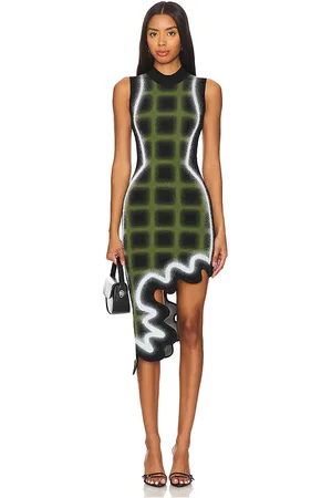 PH5 Mia Wavy Plaid Dress in