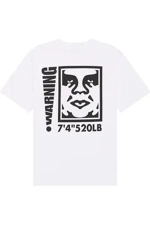 Obey Warning Tee in