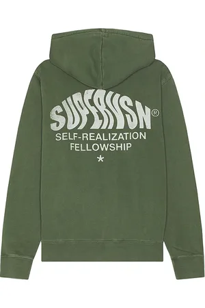 SUPERVSN Self Realization Zip Up Hoodie in