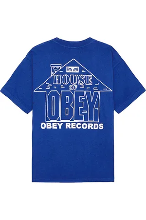 Obey HOUSE OF RECORDS tee in