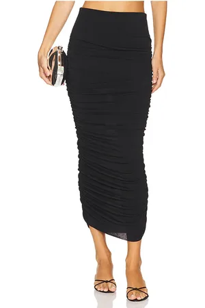 h:ours X Maggie MacDonald Arella Midi Skirt in