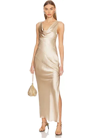 Nicholas Sally Cowl Neck Maxi Dress in