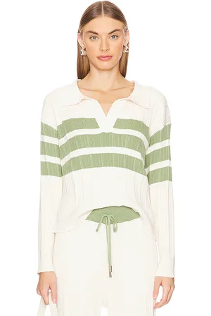 Sancia The Heloise Knit Jumper in Creme Pistachio in