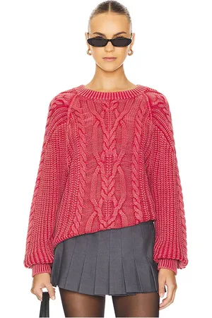 Free People Frankie Cable Sweater in