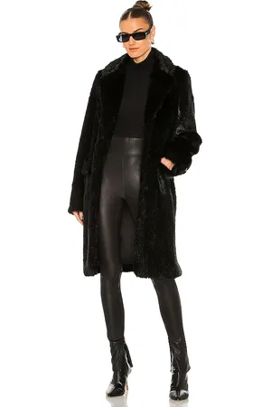 RTA Dawson Faux Fur Coat in